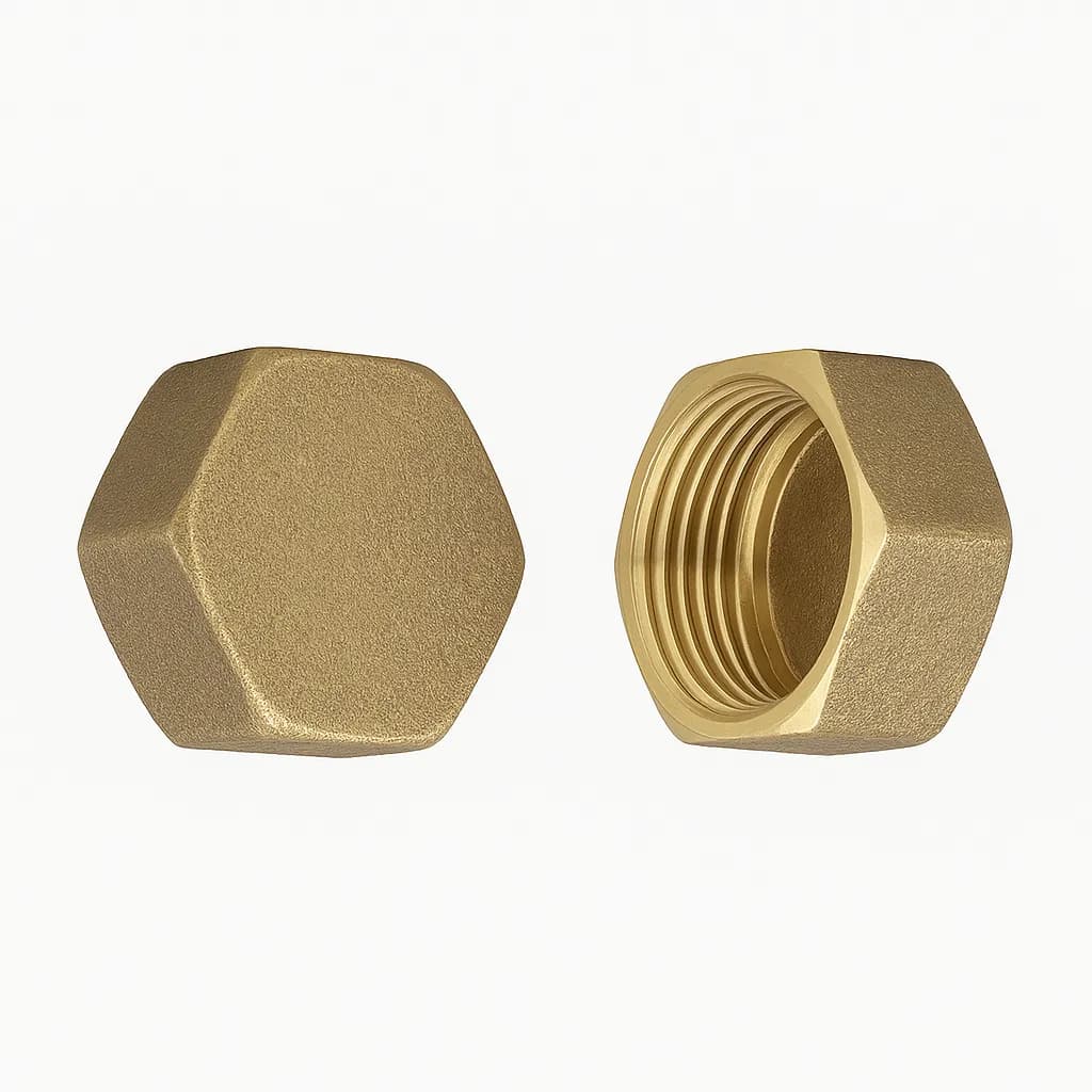 Латунна пробка внутр. різьба 3/8'' ZM-13-010 - 267366767