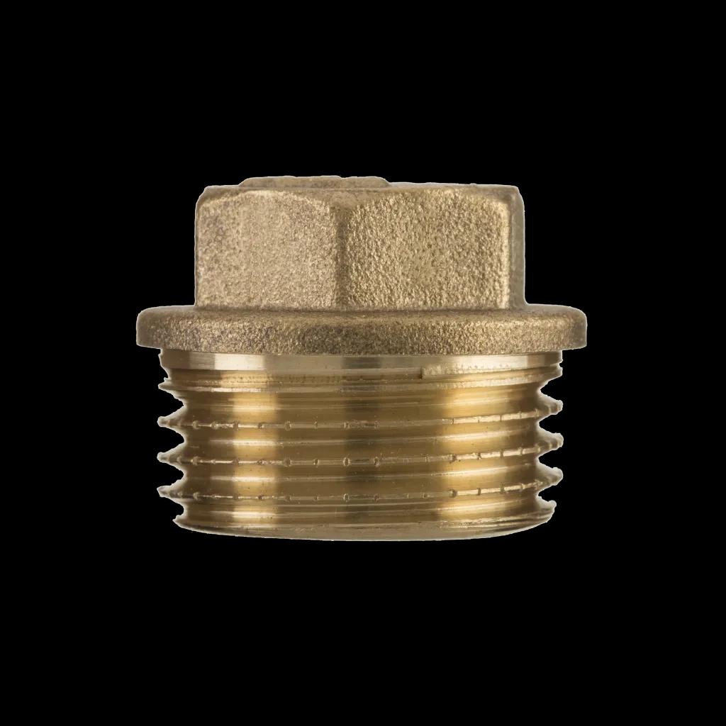 Латунная пробка внеш. резьба 3/8'' ZM-12-010 - 252730