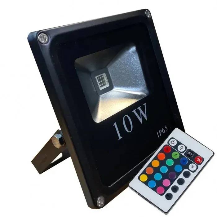 Прожектор світлодіодний 10Вт RGB IP65 грунтовий LED STORY PREMIUM - 252736