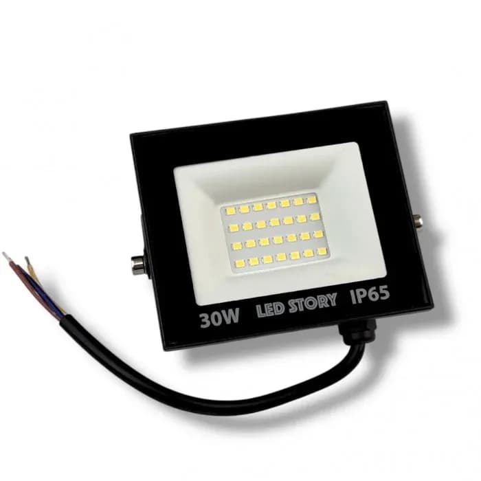 Прожектор світлодіодний 30Вт 2550Лм IP65 SMD led 220В 6500К Холодний білий - 774196817
