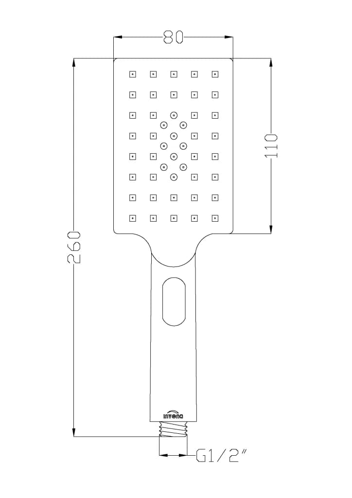 Душевая лейка NYKS, AS-32-001 - 996954285