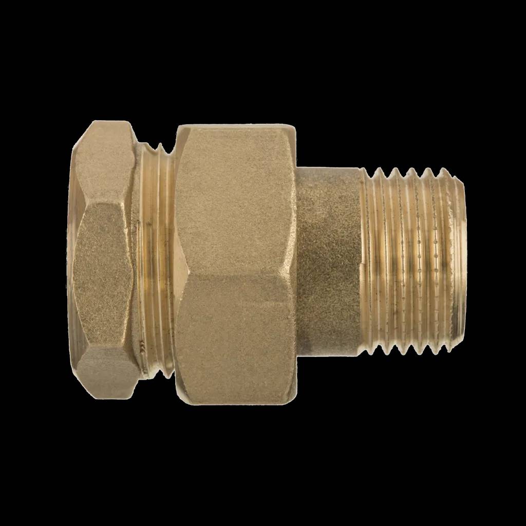 Угон американка прямая, латунная, ZM-16-025 - 253005