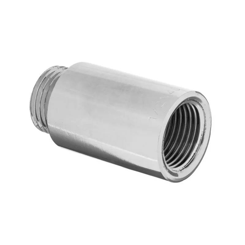 Подовжувач латунний хромований, в\з, 1\2х1\2, Invena, ZC-11-230 - 253014