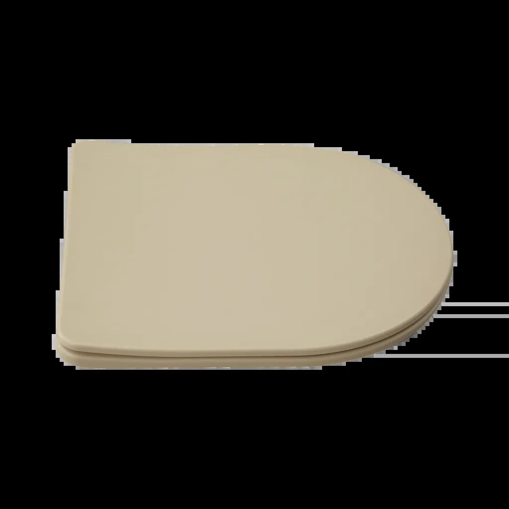 Унітаз підвісний Invena Tavro безобідковий (Rimless) з сидінням Soft-Close, капучино матовий - 676779619