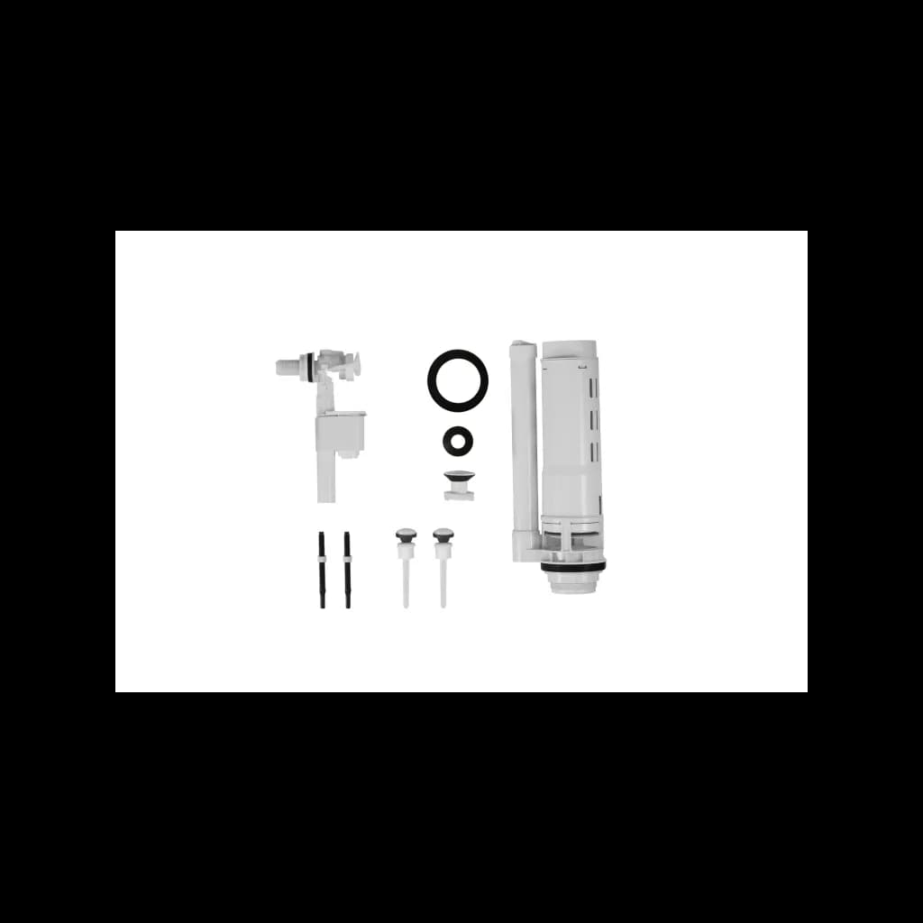 Унітаз-компакт Invena Nyks безобідковий (Rimless), квадратний, з сидінням Soft-Close - 588633977
