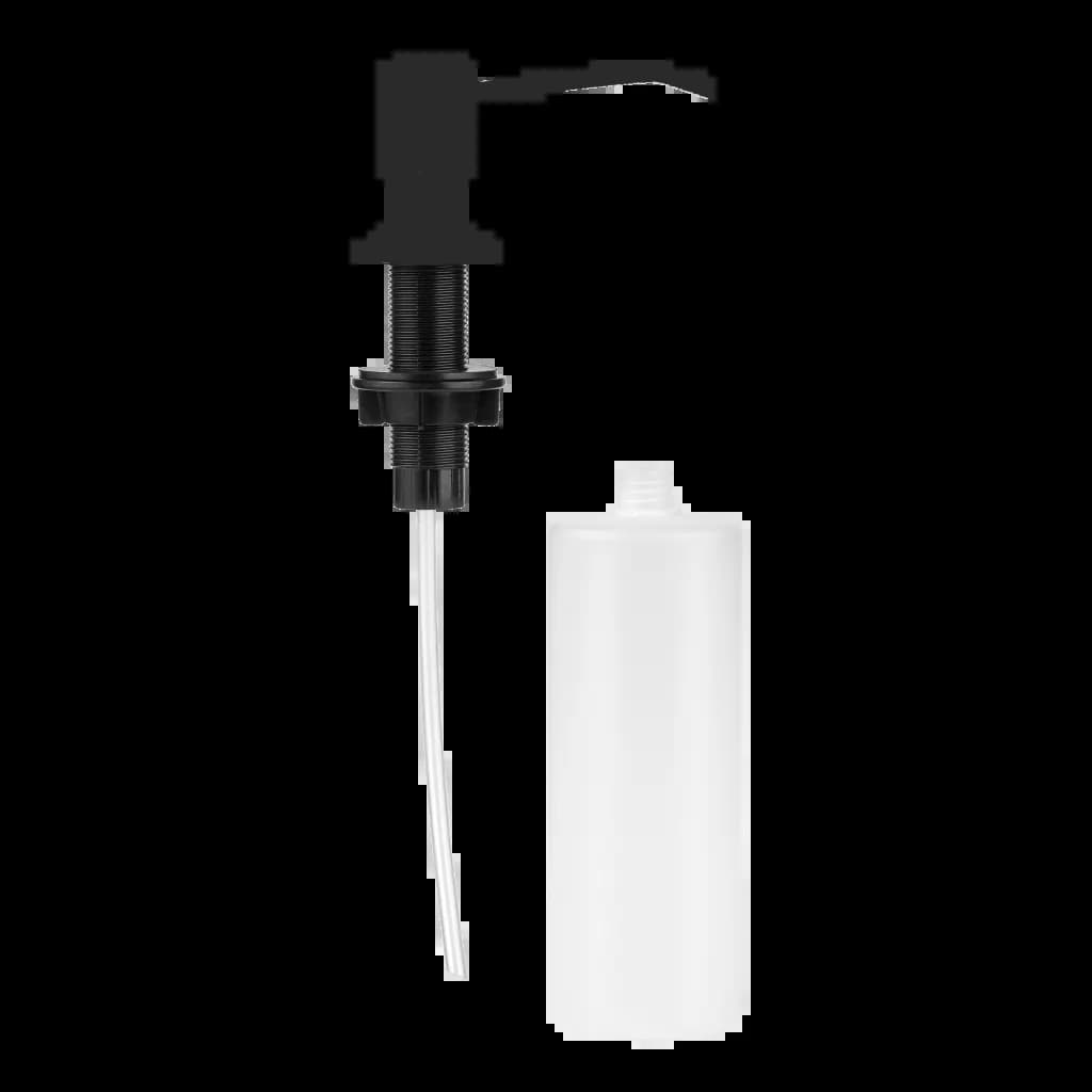 Дозатор до кухонної мийки, чорний, Invena AA-22-004 - 726585176