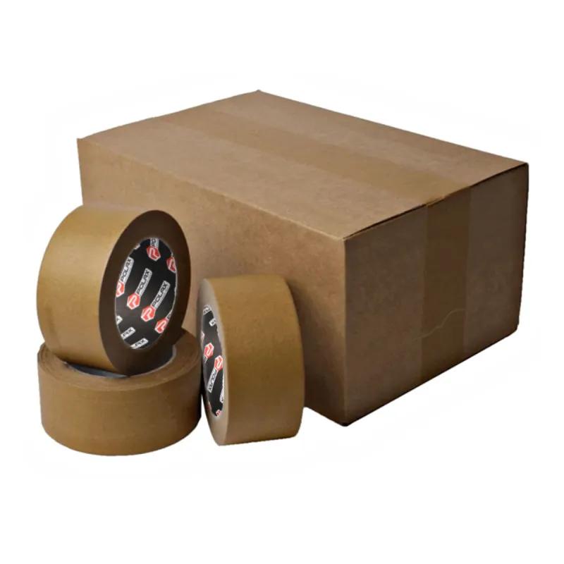 Клейкая лента Polax скотч бумажный крафт 40 м x 48 мм (101-175) - 255703
