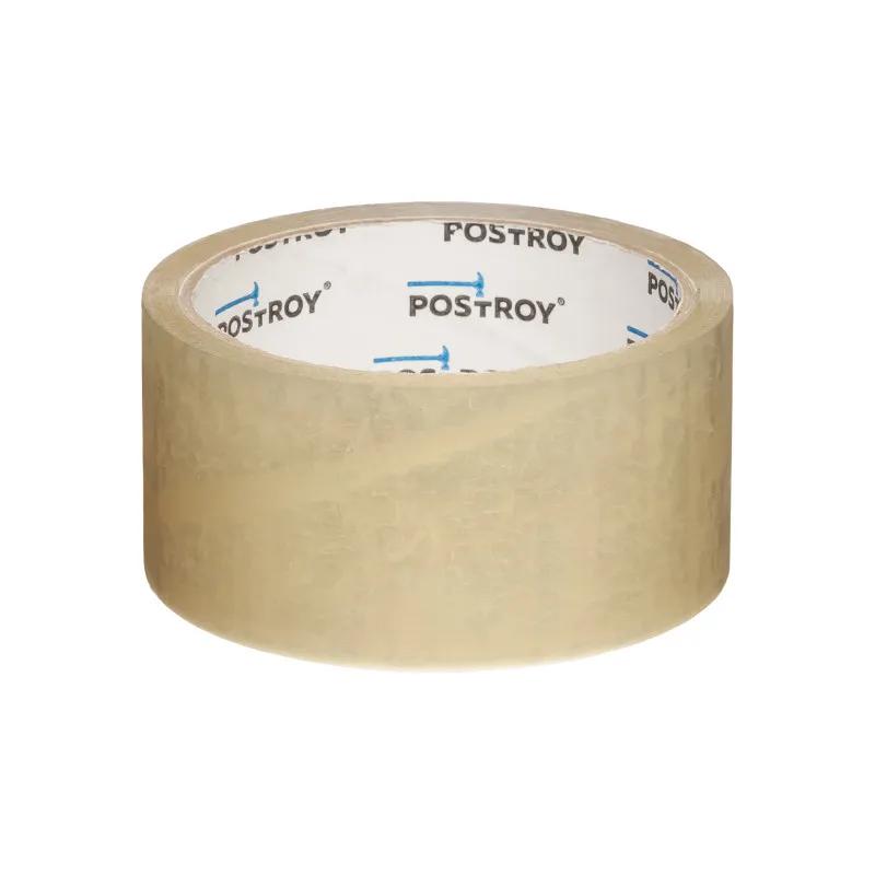 Клейка стрічка Postroy скотч пакувальний 100 м x 45 мм (101-044) - 255766