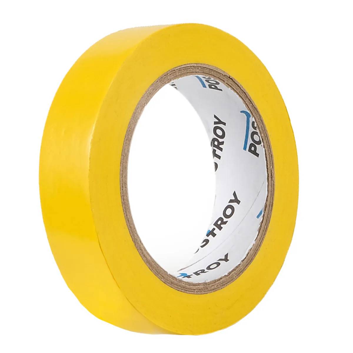 Ізоляційна стрічка ПВХ Postroy жовта 30 м (IT-30185) - 255822