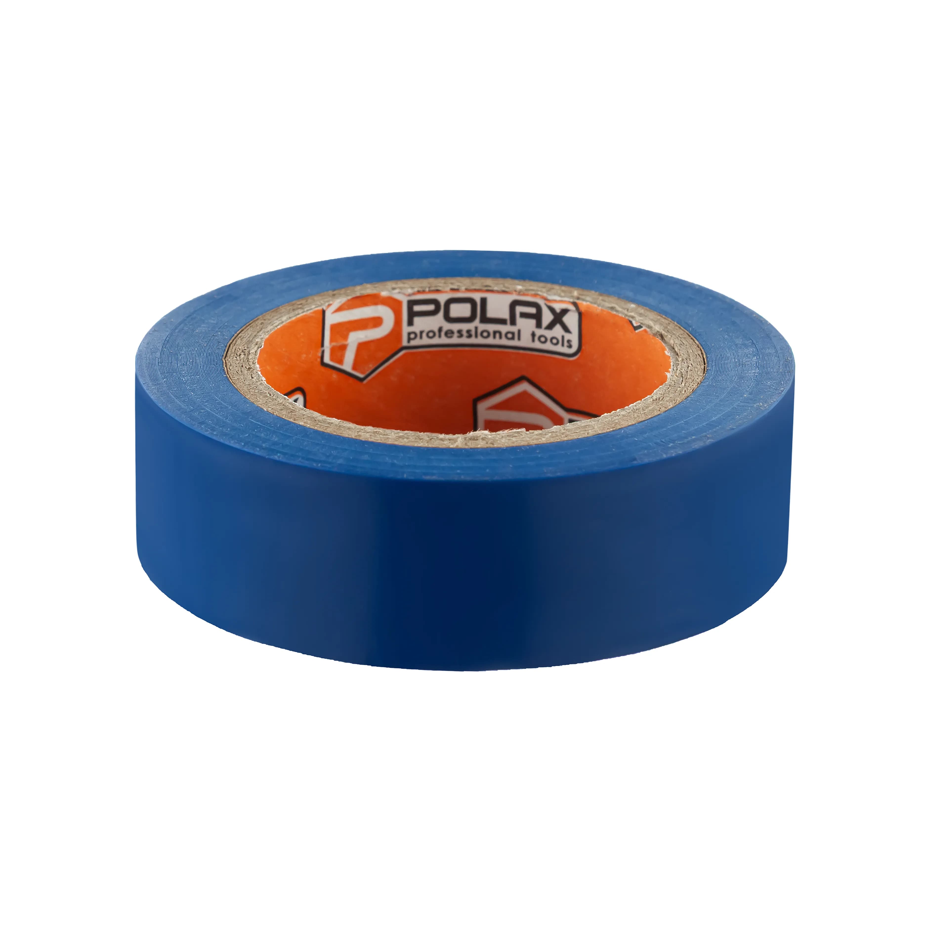 Изоляционная лента ПВХ Polax синяя 10 м (101-082) - 569603970