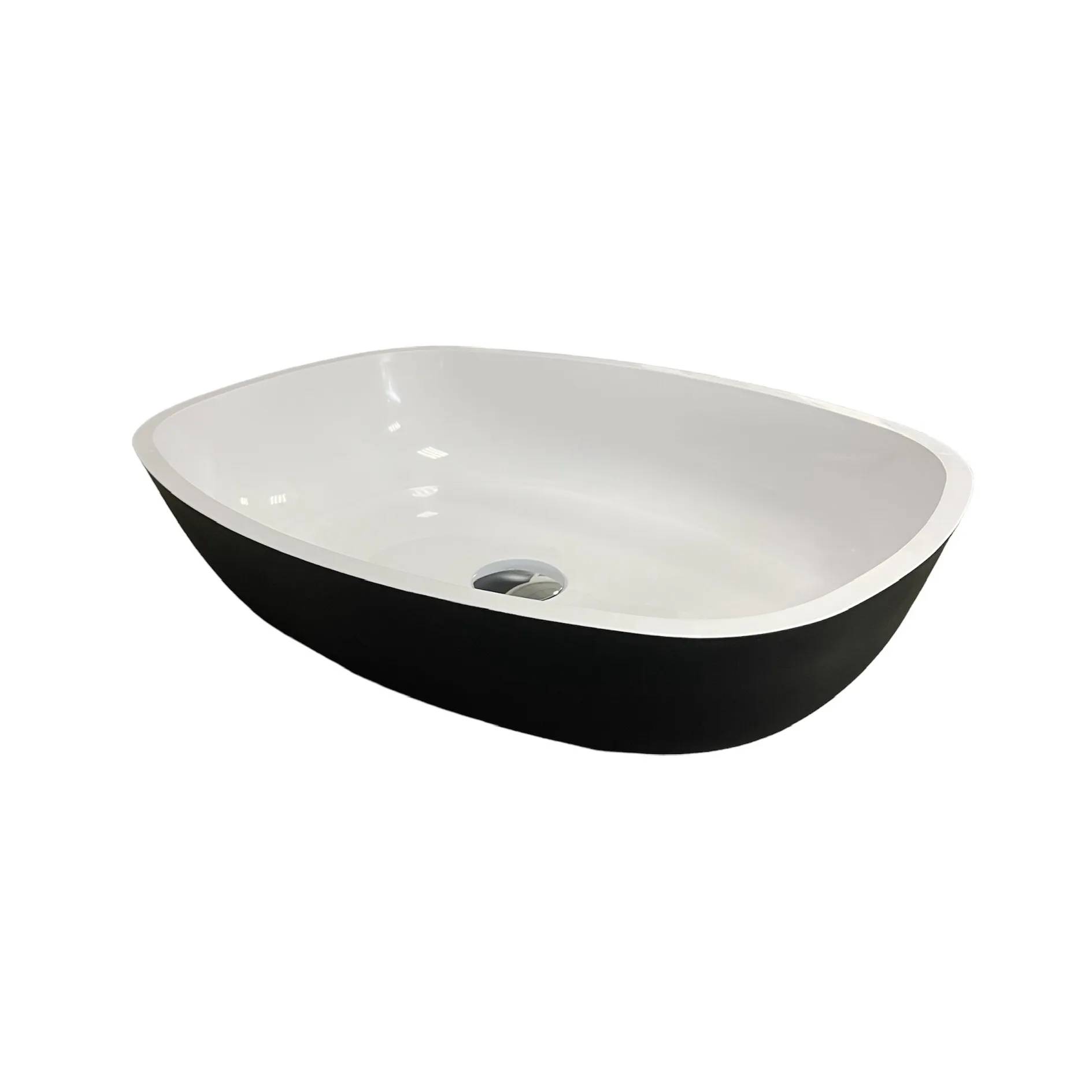 Умивальник Adamant Amarant Black\White glossy - 255918