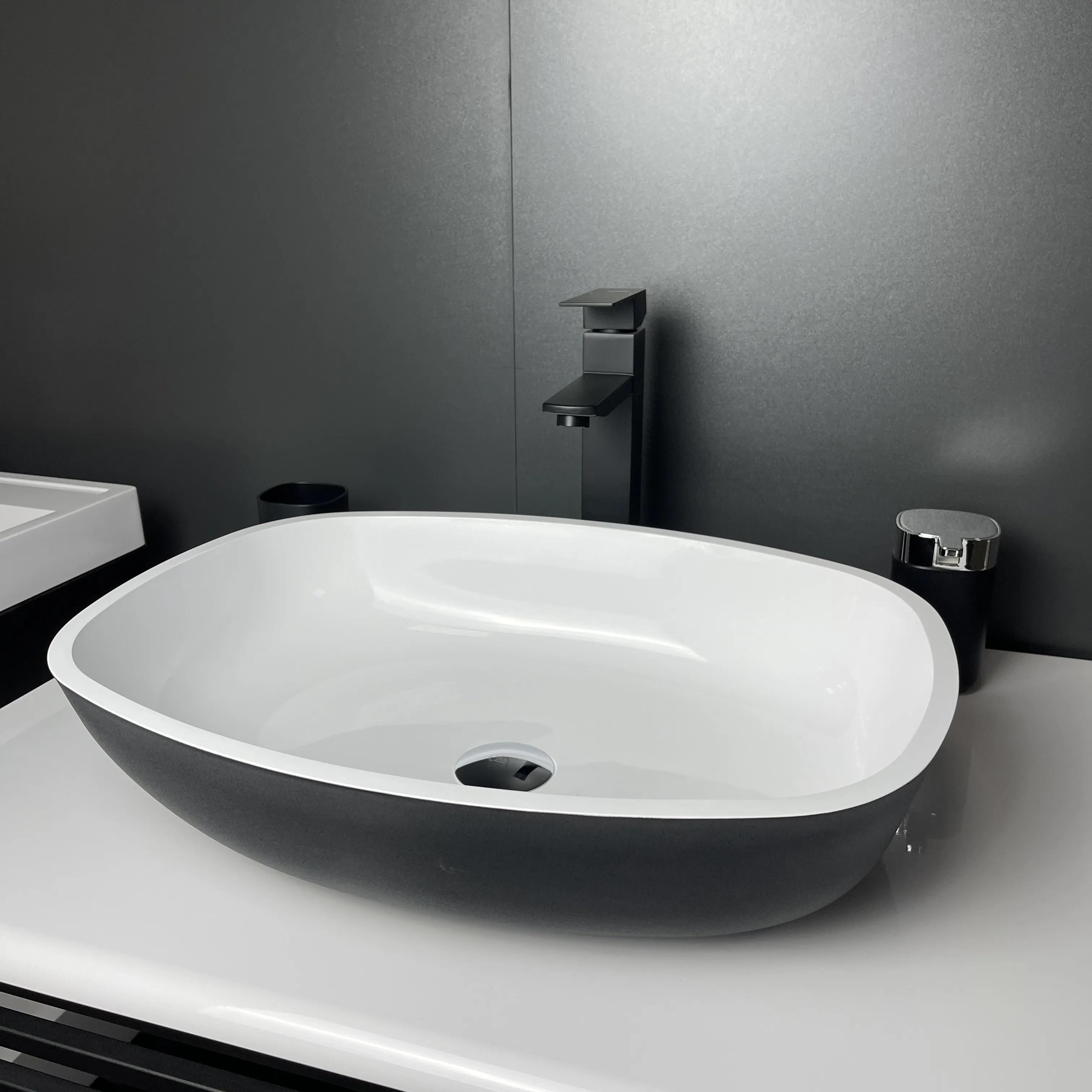 Умивальник Adamant Amarant Black\White glossy - 255920