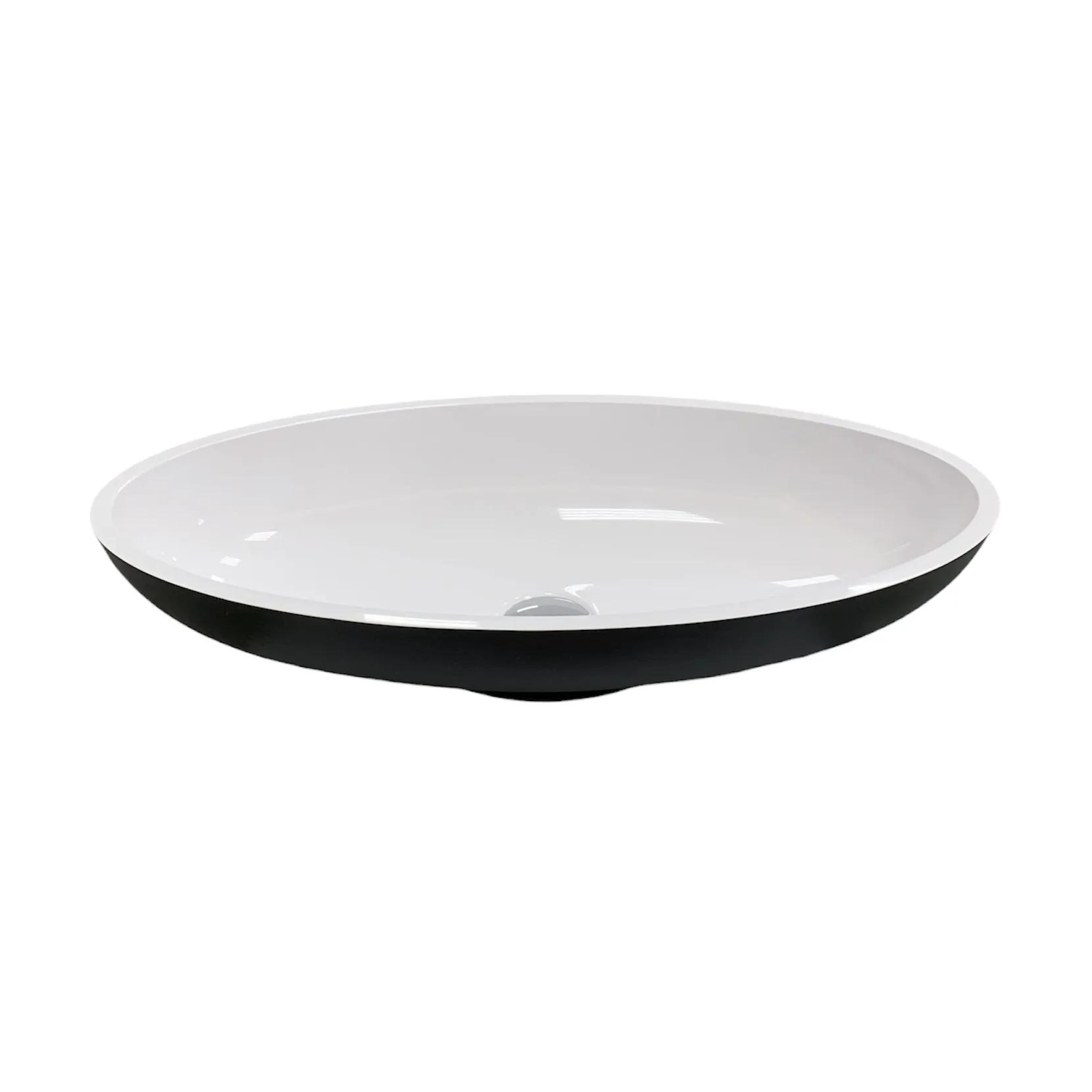 Умивальник Adamant Andere New Black\White glossy - 255928