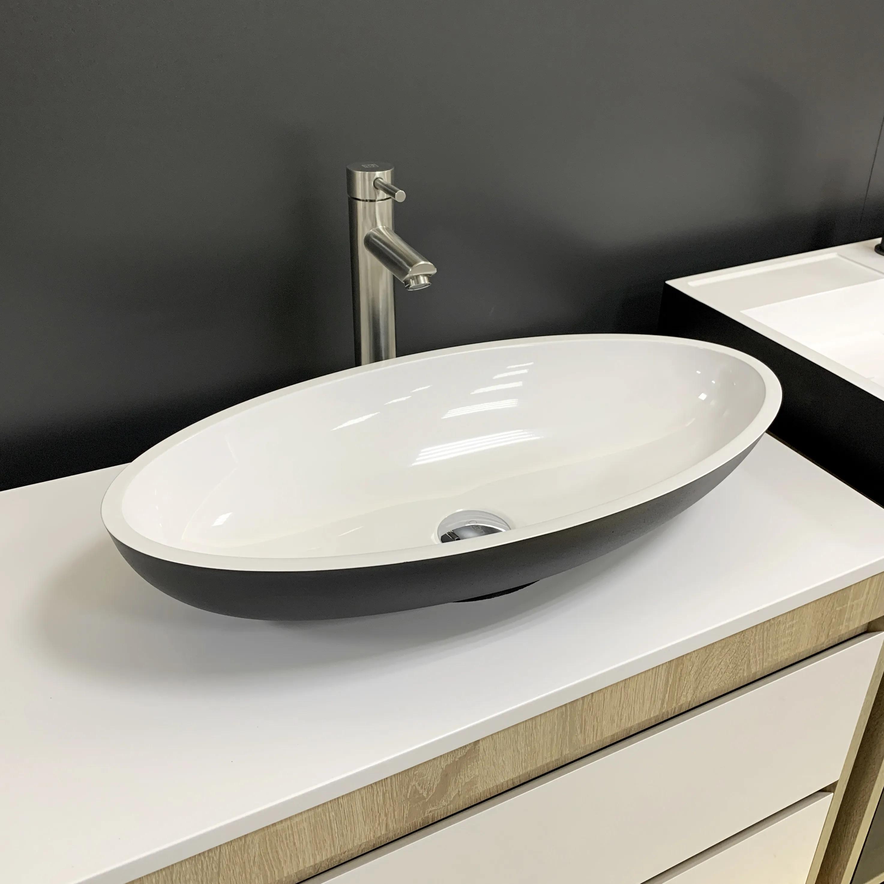 Умивальник Adamant Andere New Black\White glossy - 255930