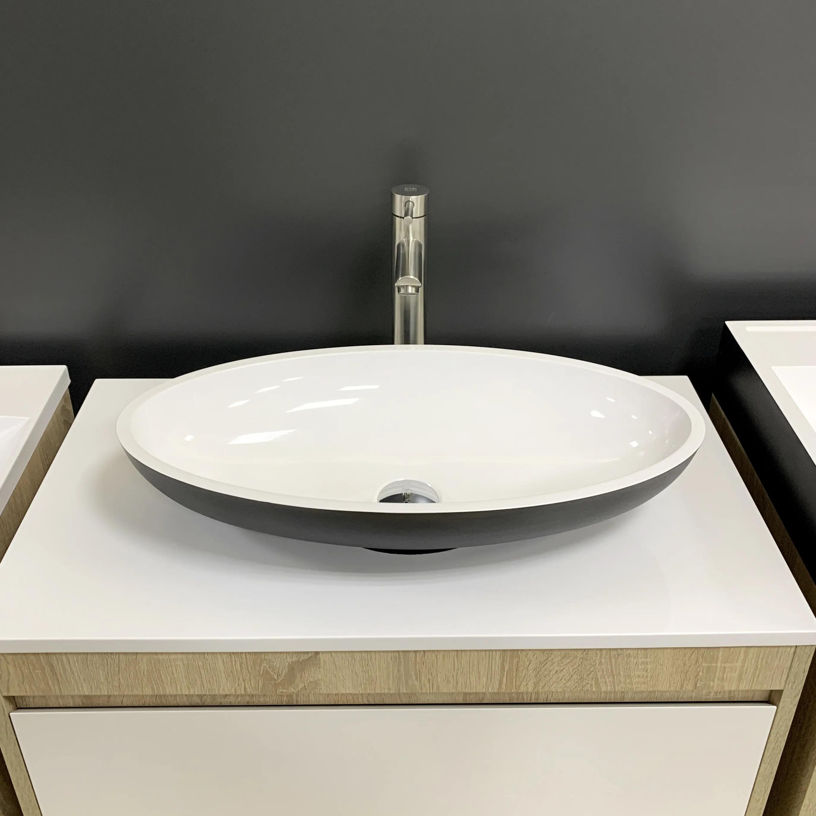 Умивальник Adamant Andere New Black\White glossy - 255931