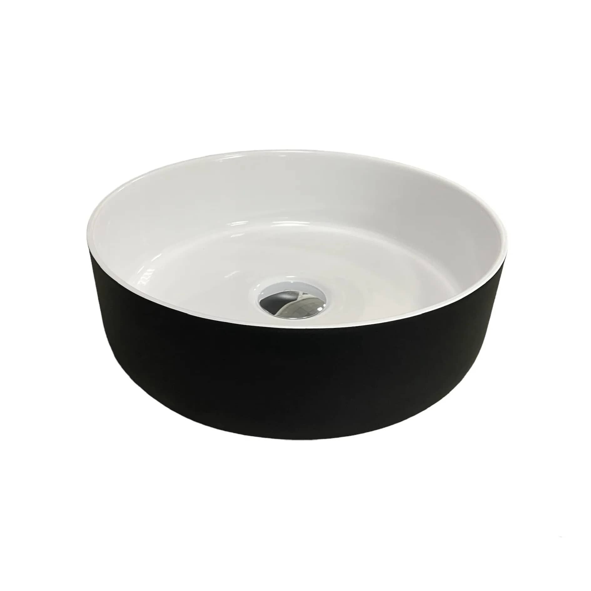 Умывальник Adamant Arena New Black\White glossy - 255940
