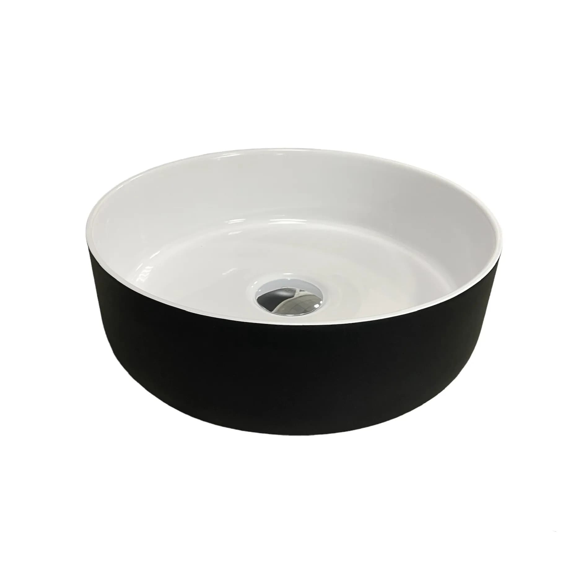 Умывальник Adamant Arena New Black\White glossy - 255940