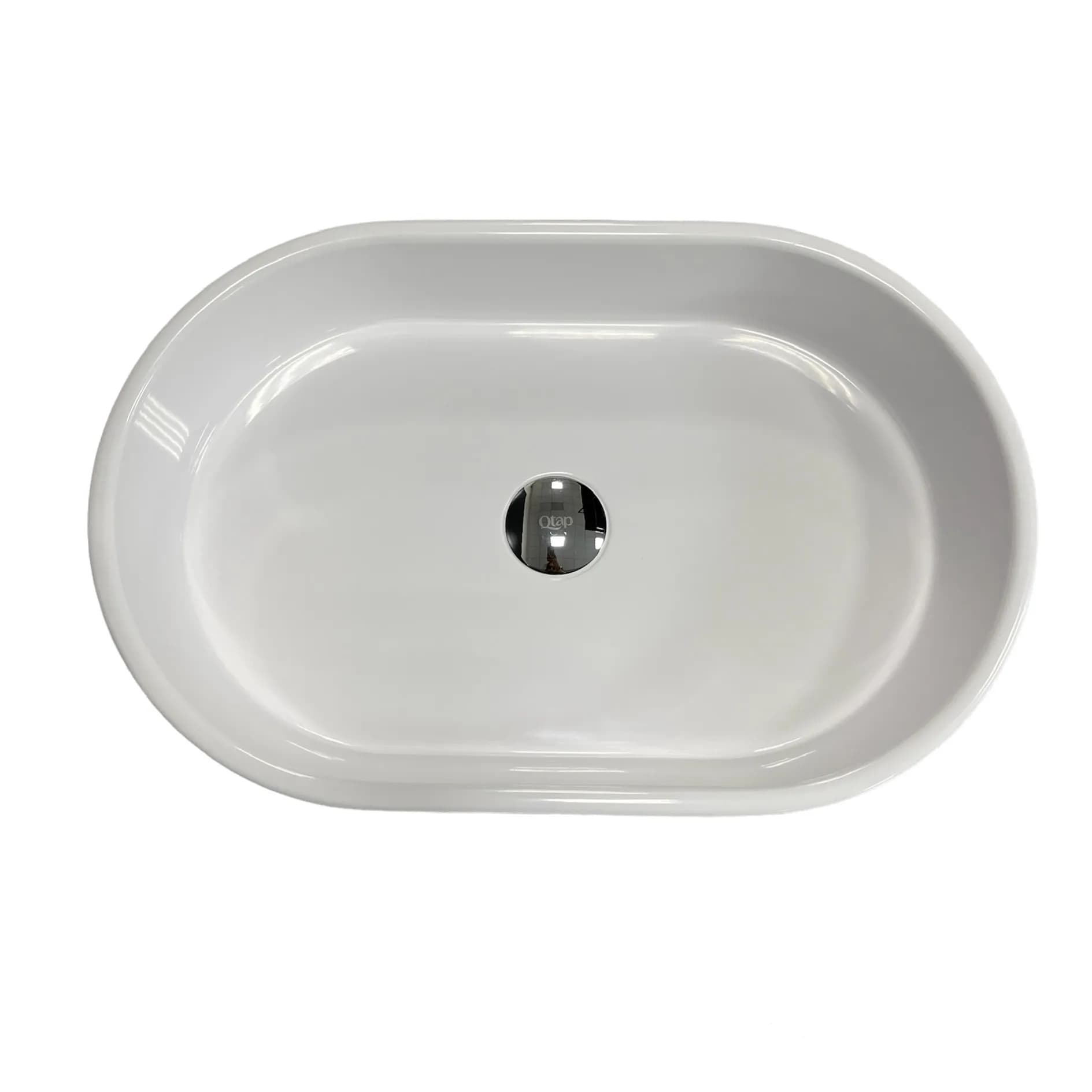 Умивальник Adamant Beste New Black\White glossy - 255951