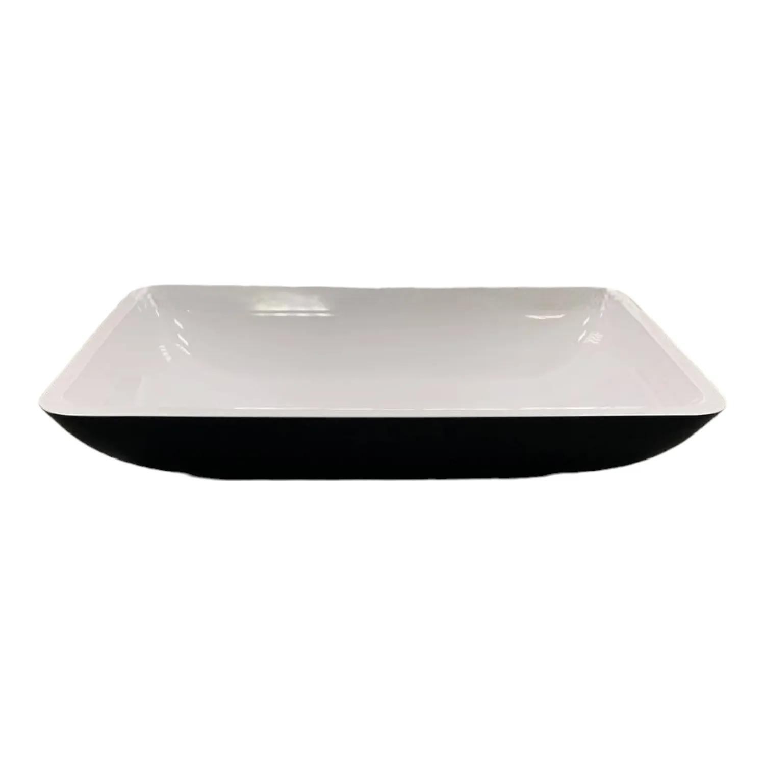 Умывальник Adamant Lower Black\White glossy - 256052
