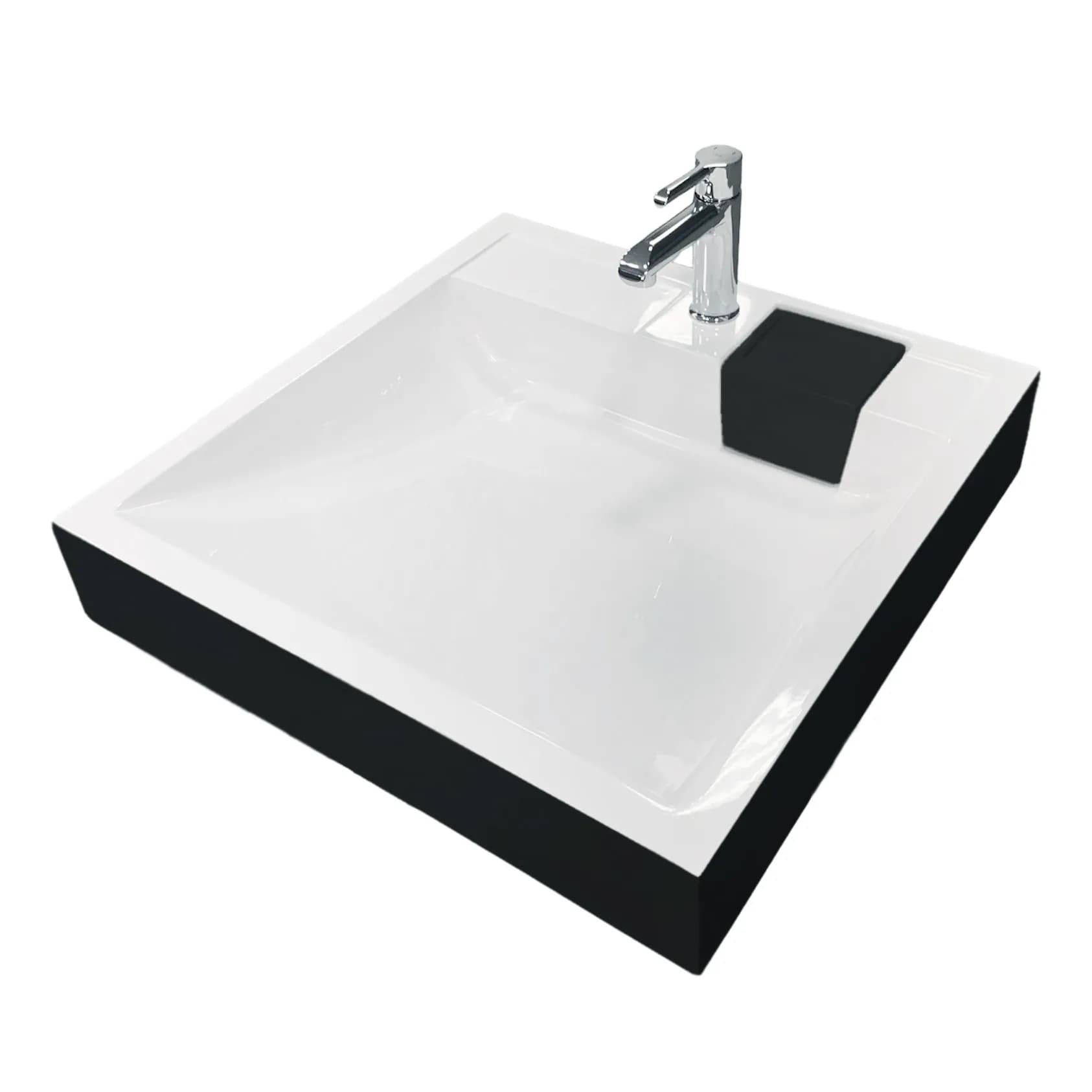 Умивальник Adamant Washer New Black/White Glossy - 766871162
