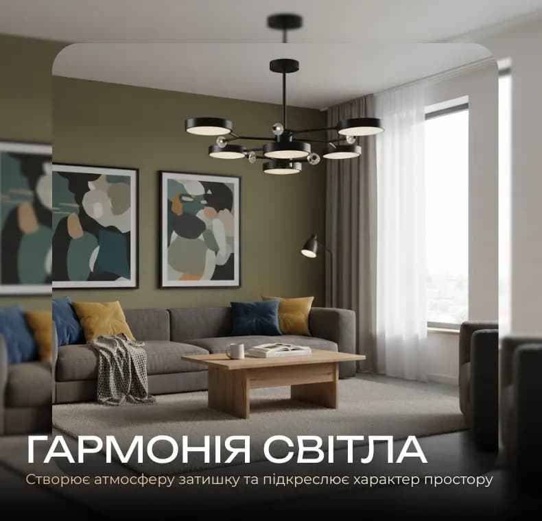 Люстра підвісна Sirius N5502/8 на 8 плафонів - 314759432