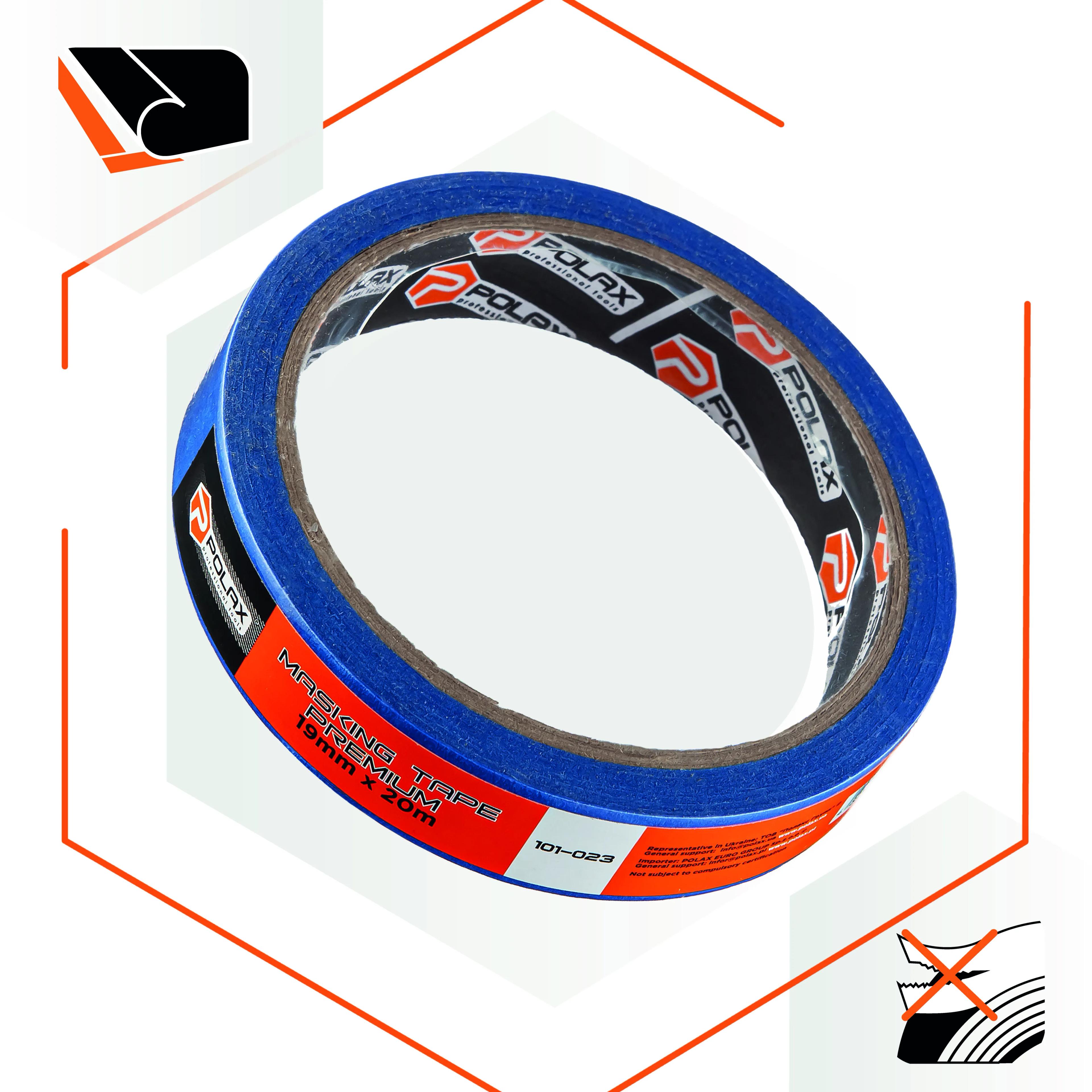 Стрічка малярна Polax Premium 19 мм (269686479) - 257436