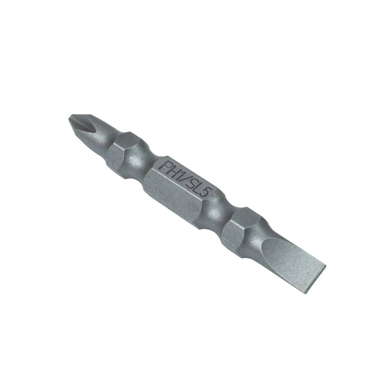 Бита двухсторонняя Polax CrV 50 мм PH1-SL5 10 шт (072995260) - 258257