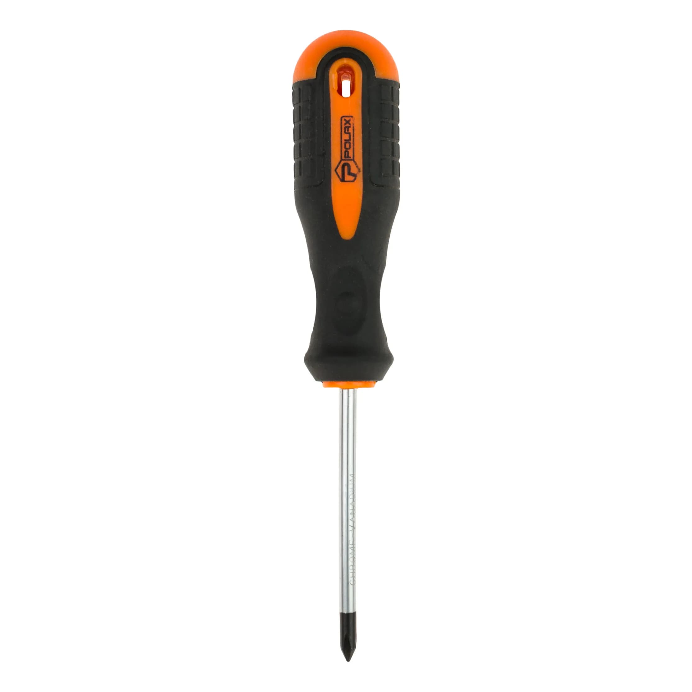 Отвертка Polax крестовая PH1 х 75, Cr-V (51-059) - 703583129