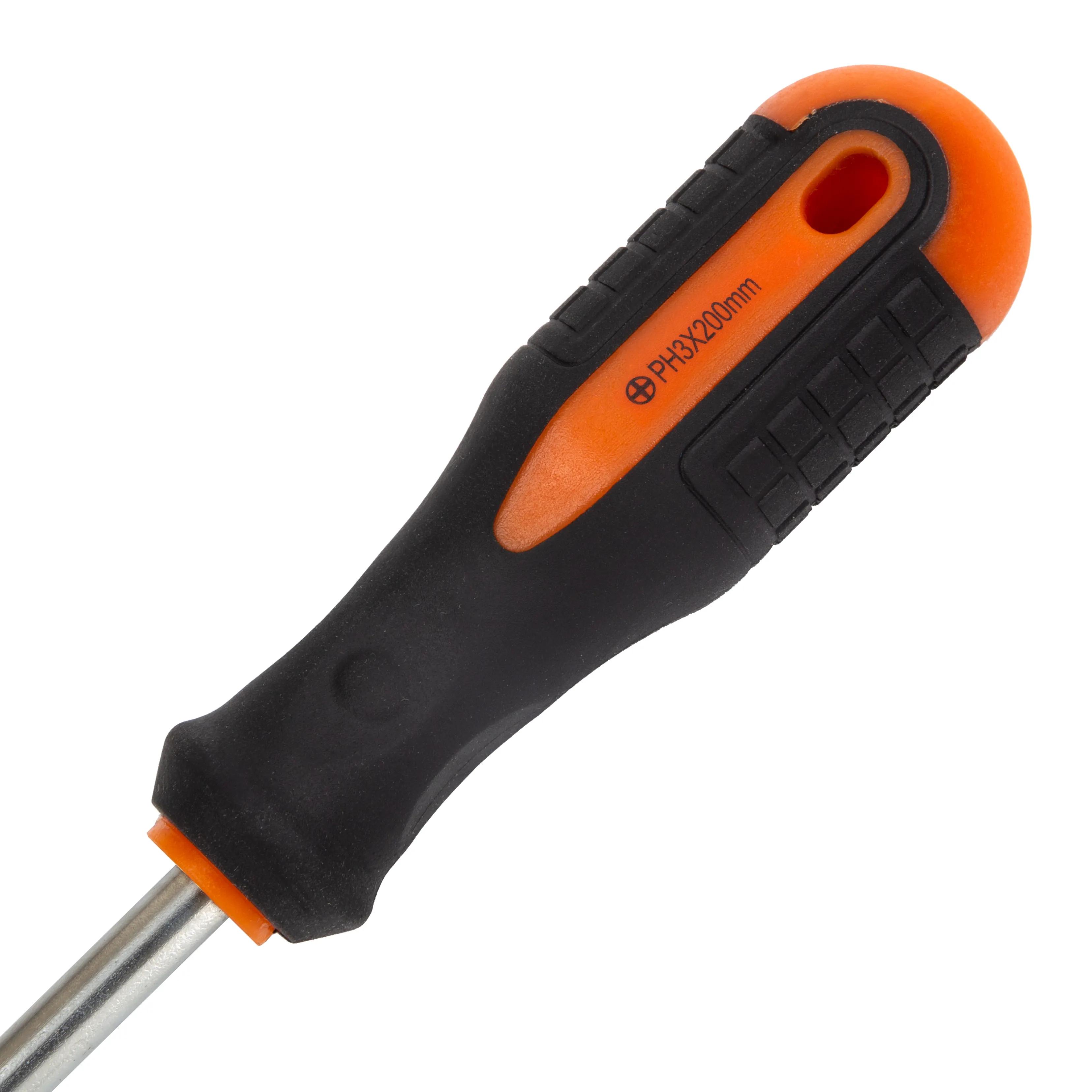 Отвертка Polax крестовая PH3 х 200, Cr-V (51-062) - 258375