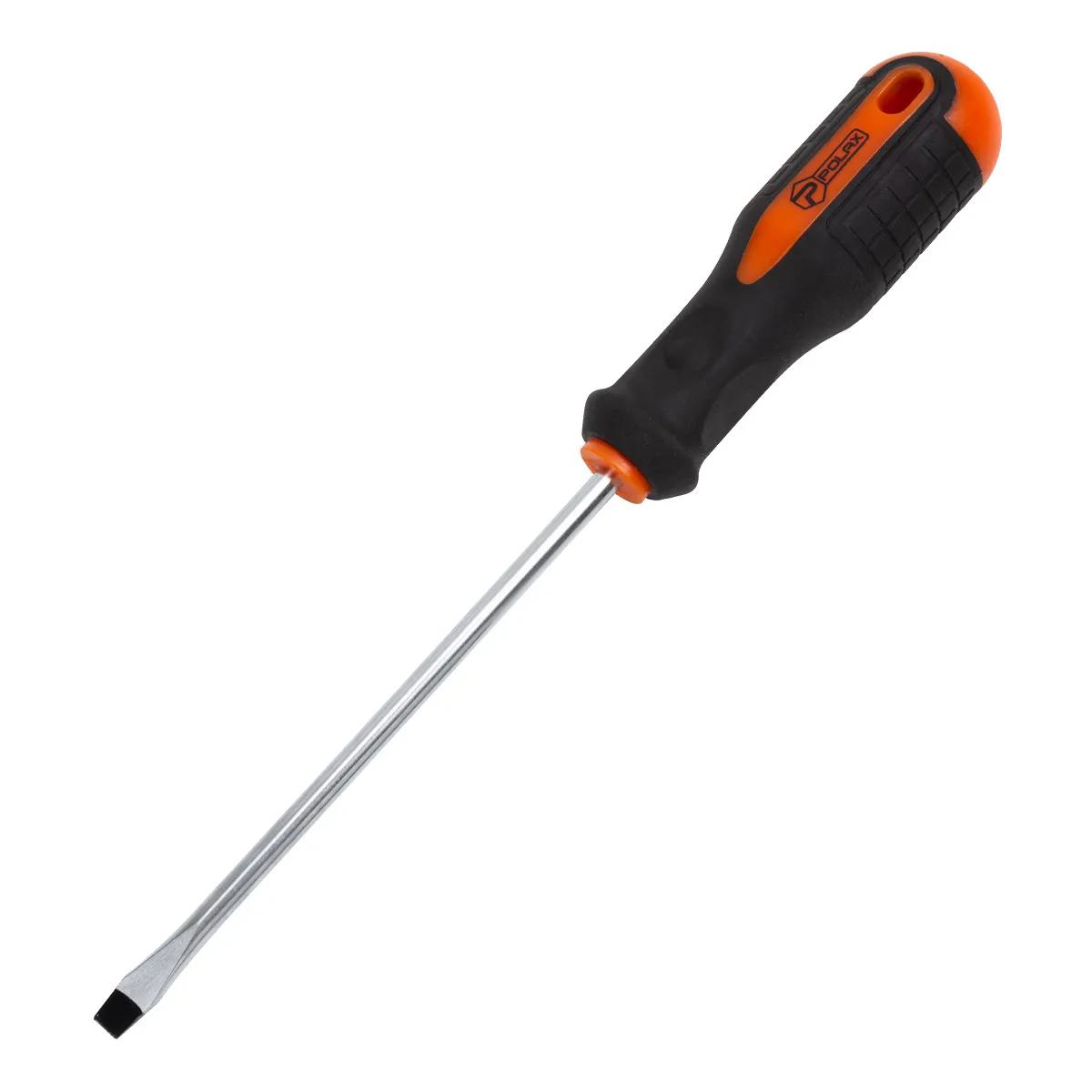 Викрутка Polax шліцьова плоска SL6 X 150, Cr-V (51-005) - 258403