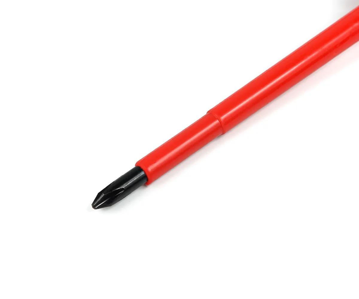 Викрутка діелектрична Polax хрестова PH2x100 мм, CrV (51-025) - 258431