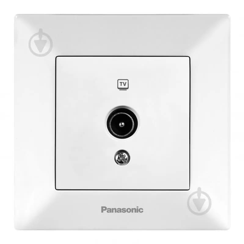 Розетка ТV кінц. Panasonic Arkedia Slim, біла - 696054544
