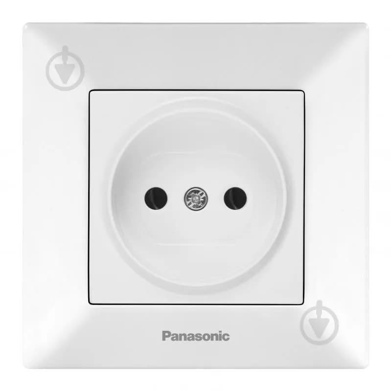 Розетка Panasonic Arkedia Slim, біла - 087014960