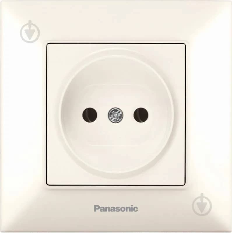 Розетка Panasonic Arkedia Slim, крем - 259391