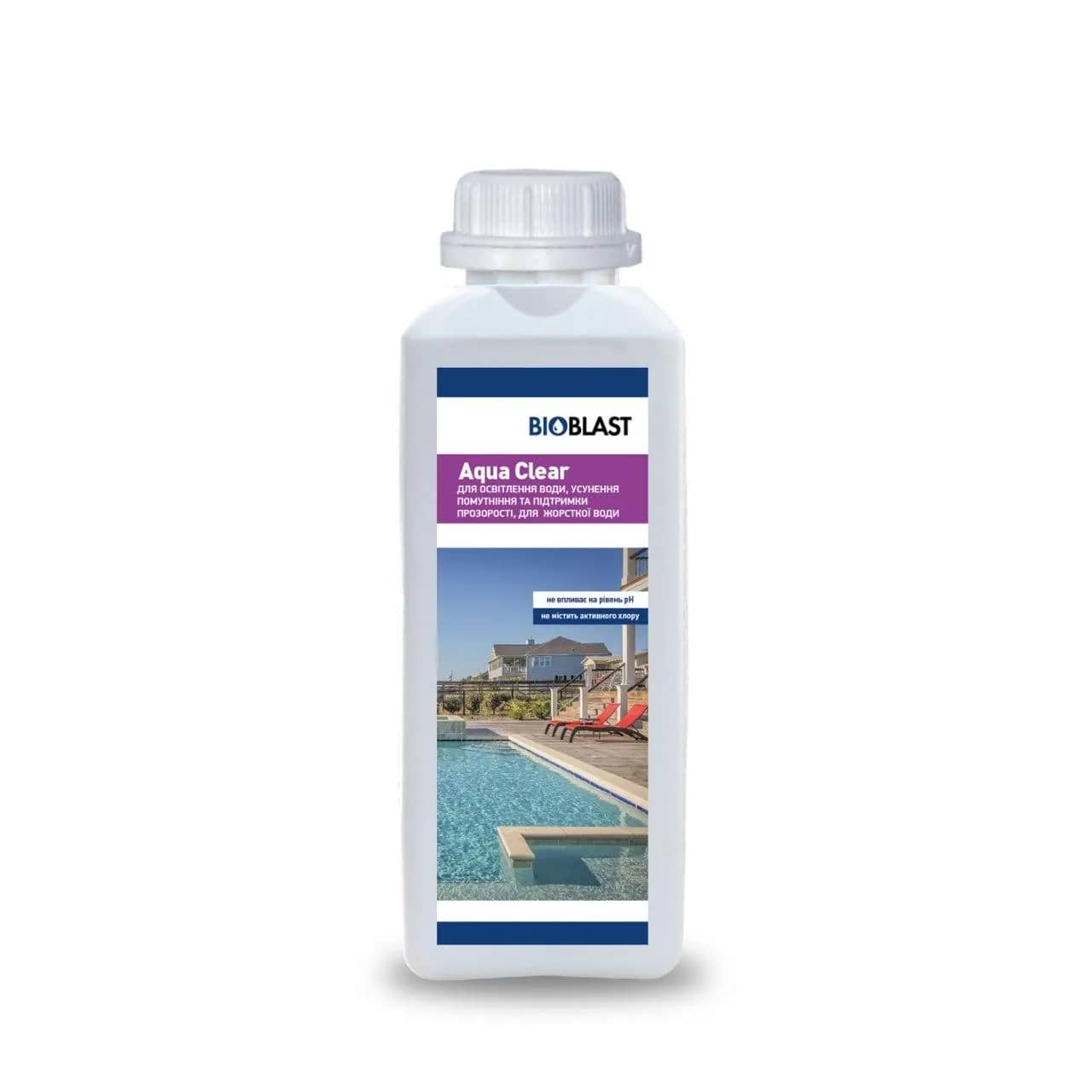 BioBlast AquaClear средство предназначено для освещения воды, удаления неорганических соединений, металлов 1L - 265375