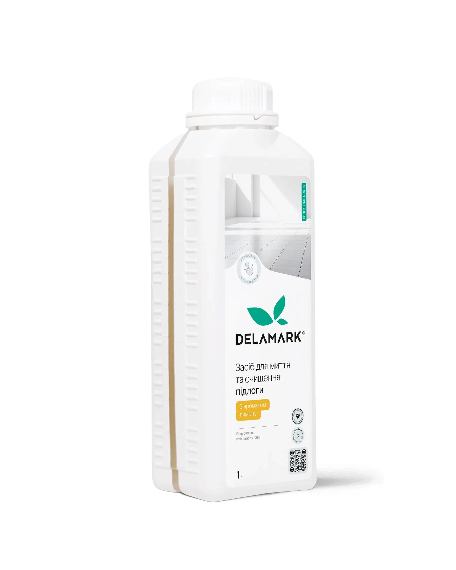 Средство для мытья пола Delamark с ароматом лимона 1 л (4820152330710) - 265443