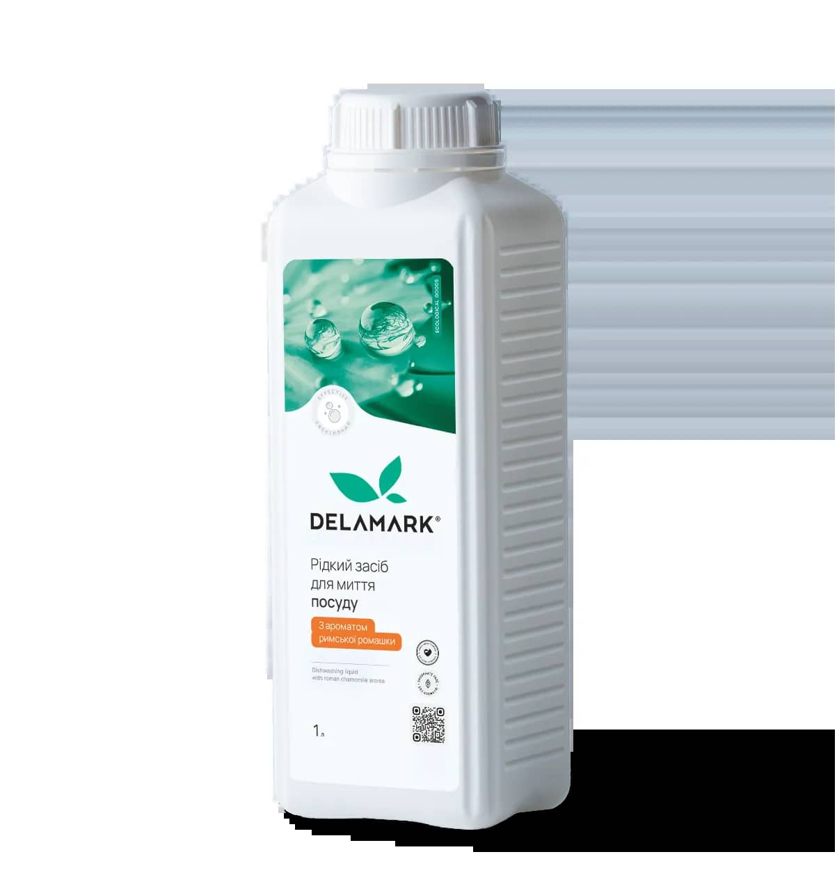 Средство для мытья посуды Delamark с эфирным маслом римской ромашки 1 л (4820152330659) - 265498