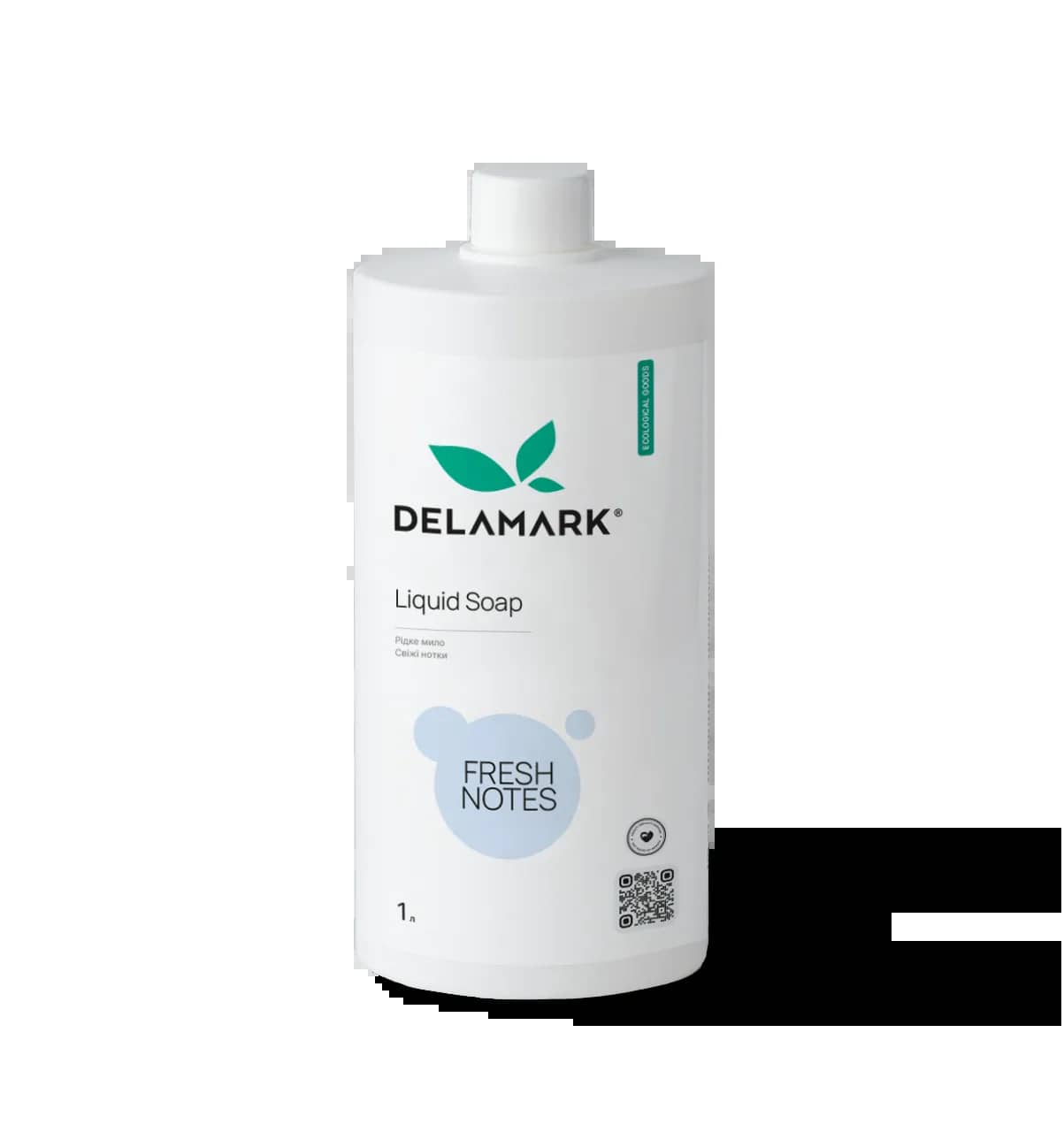 Жидкое мыло DeLaMark Свежие нотки 1 л (4820152331939) - 265536