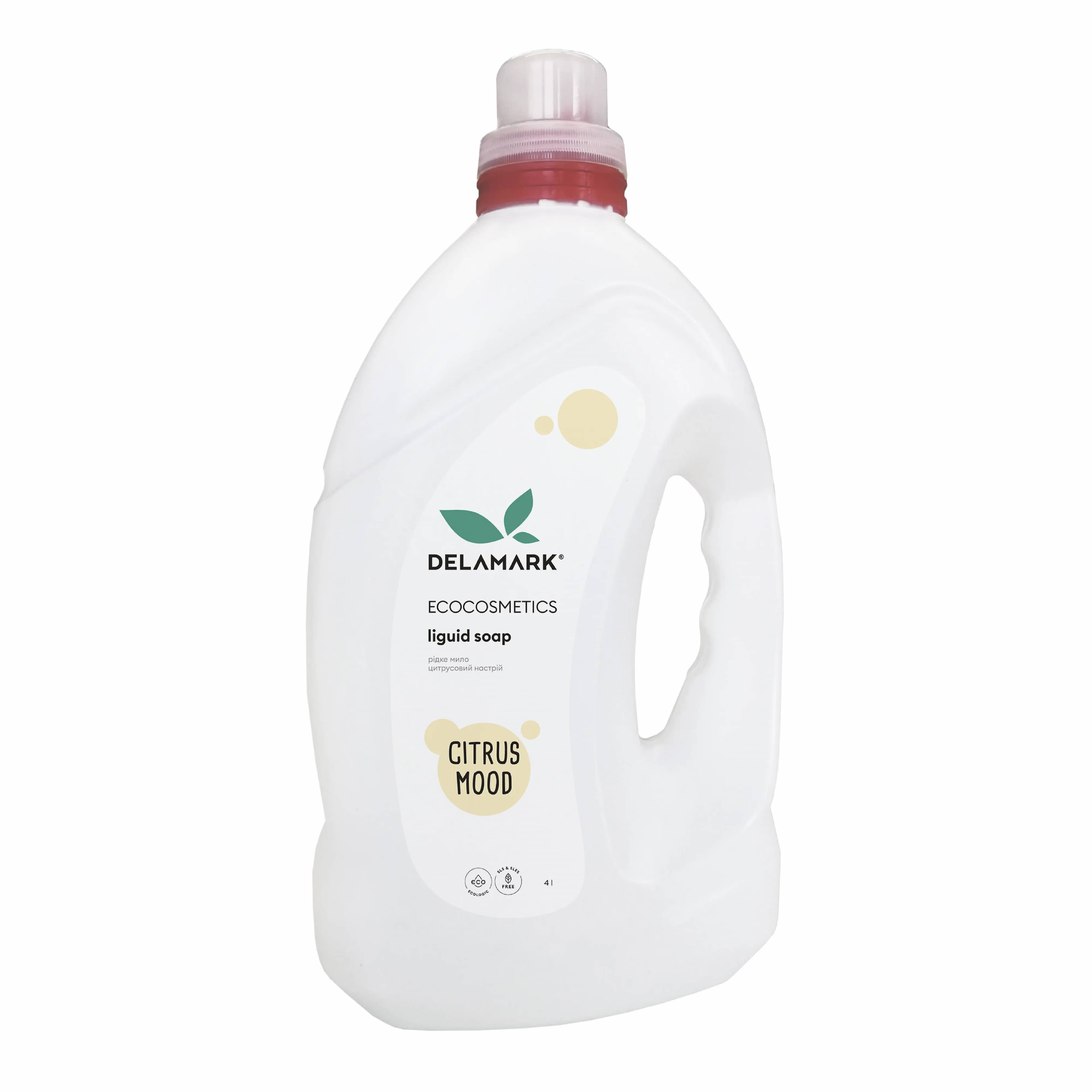 Жидкое мыло DeLaMark Цитрусовое настроение 4 л (4820152332035) - 265543