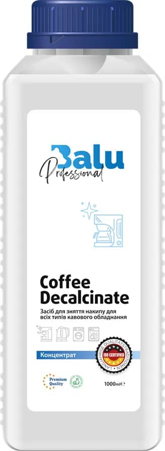 Засіб для видалення накипу в кавових машинах BALU COFFEE DECALCINATE 1 л - 076782208