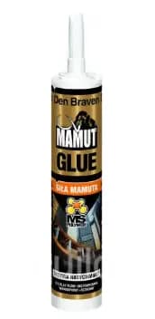 Клей-герметик Den Braven Mamut Glue гібридний 290 мл білий - 844016024