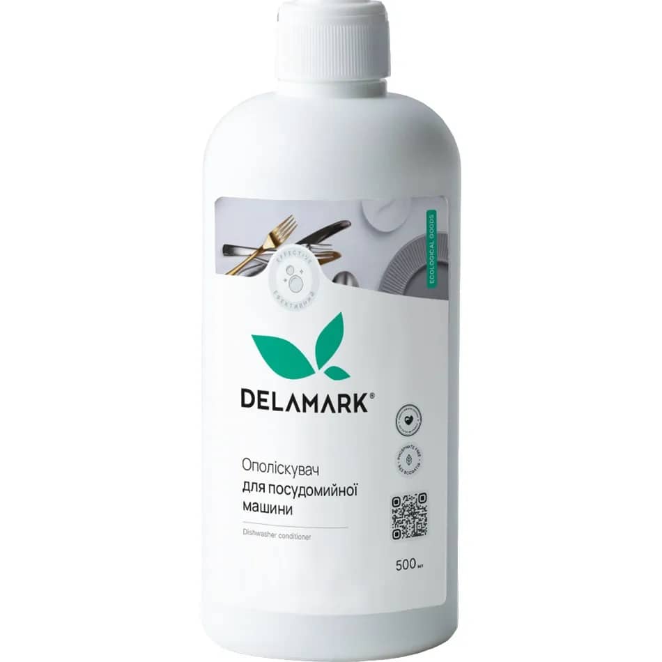 Кондиционер-ополаскиватель для посудомоечной машины Delamark 500 мл (4820152330352) - 269459