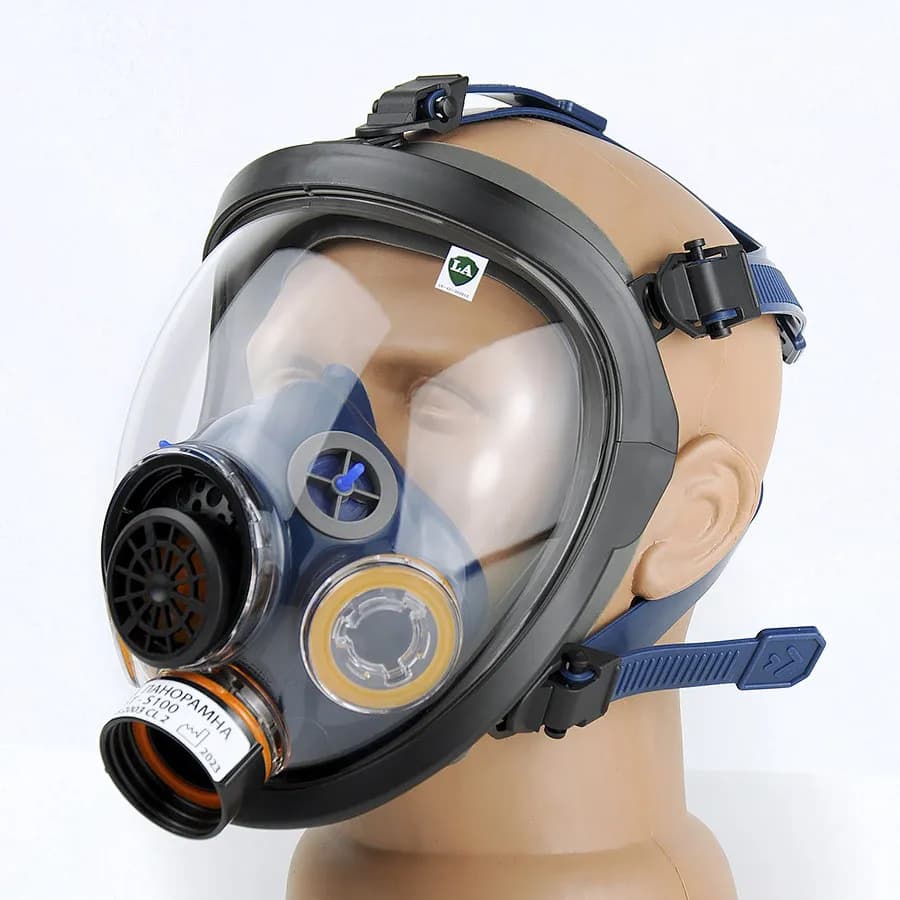 Противогаз маска панорамная ST-S100 2 (резьбовая) - 095375234