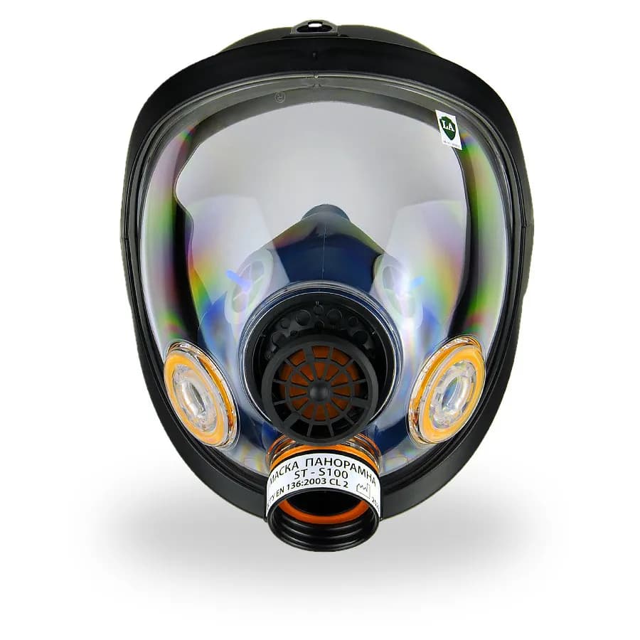 Противогаз маска панорамная ST-S100 2 (резьбовая) - 095375234