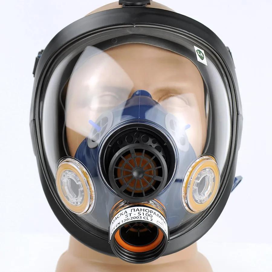Противогаз маска панорамная ST-S100 2 (резьбовая) - 095375234