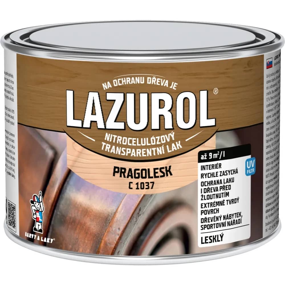 Лак нітроцелюлозний LAZUROL C1037 PRAGOLESK - 183899825