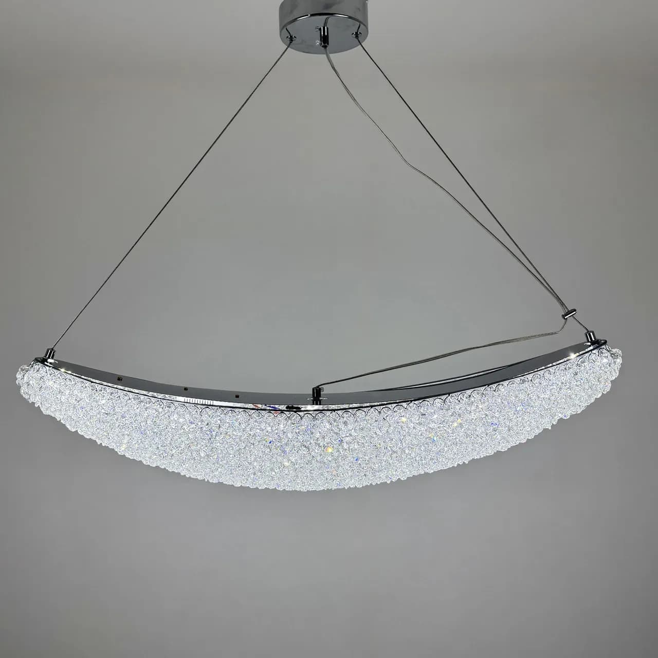 Підвісна кришталева люстра "Martha" P5008-L800 CH 80W - 162214883