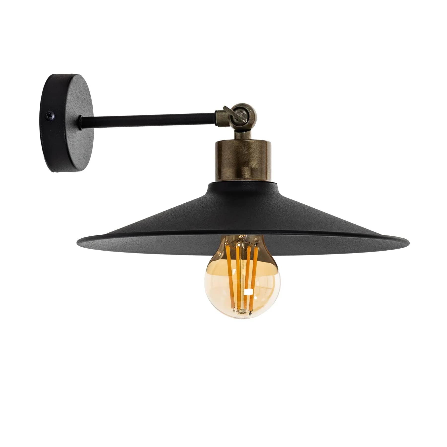 Бра (світильник настінний) Chicago W260 Black - 346876565