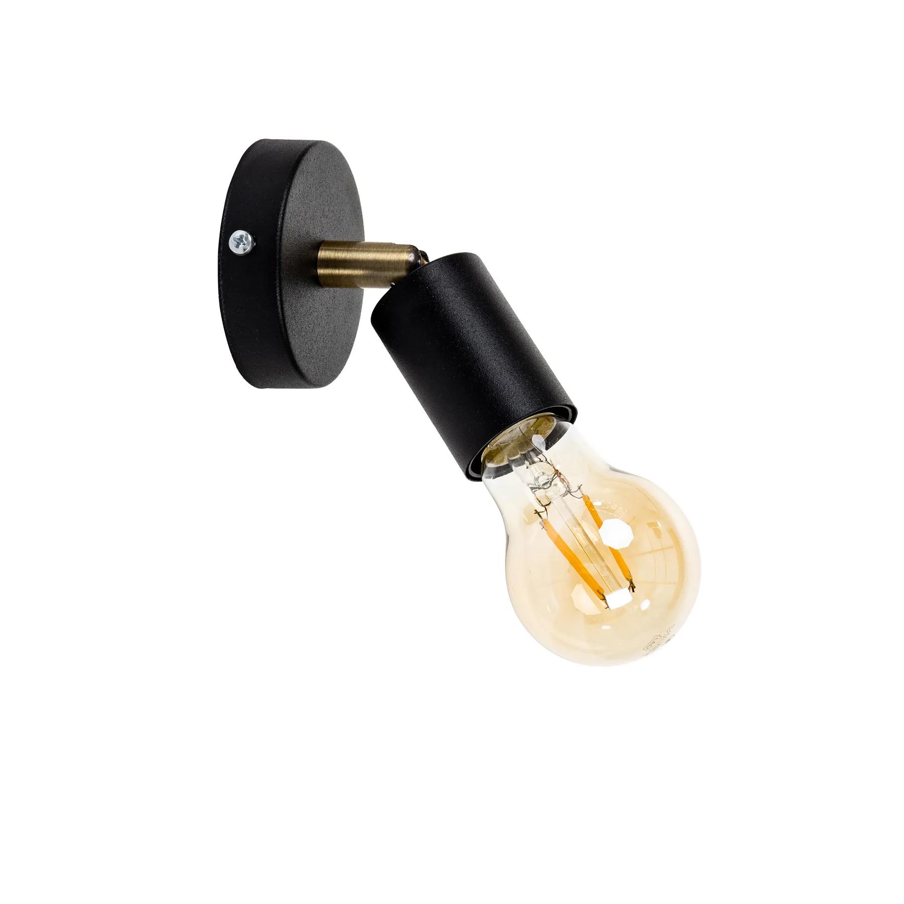 Бра (настінний світильник) Chime W60 Black - 281236