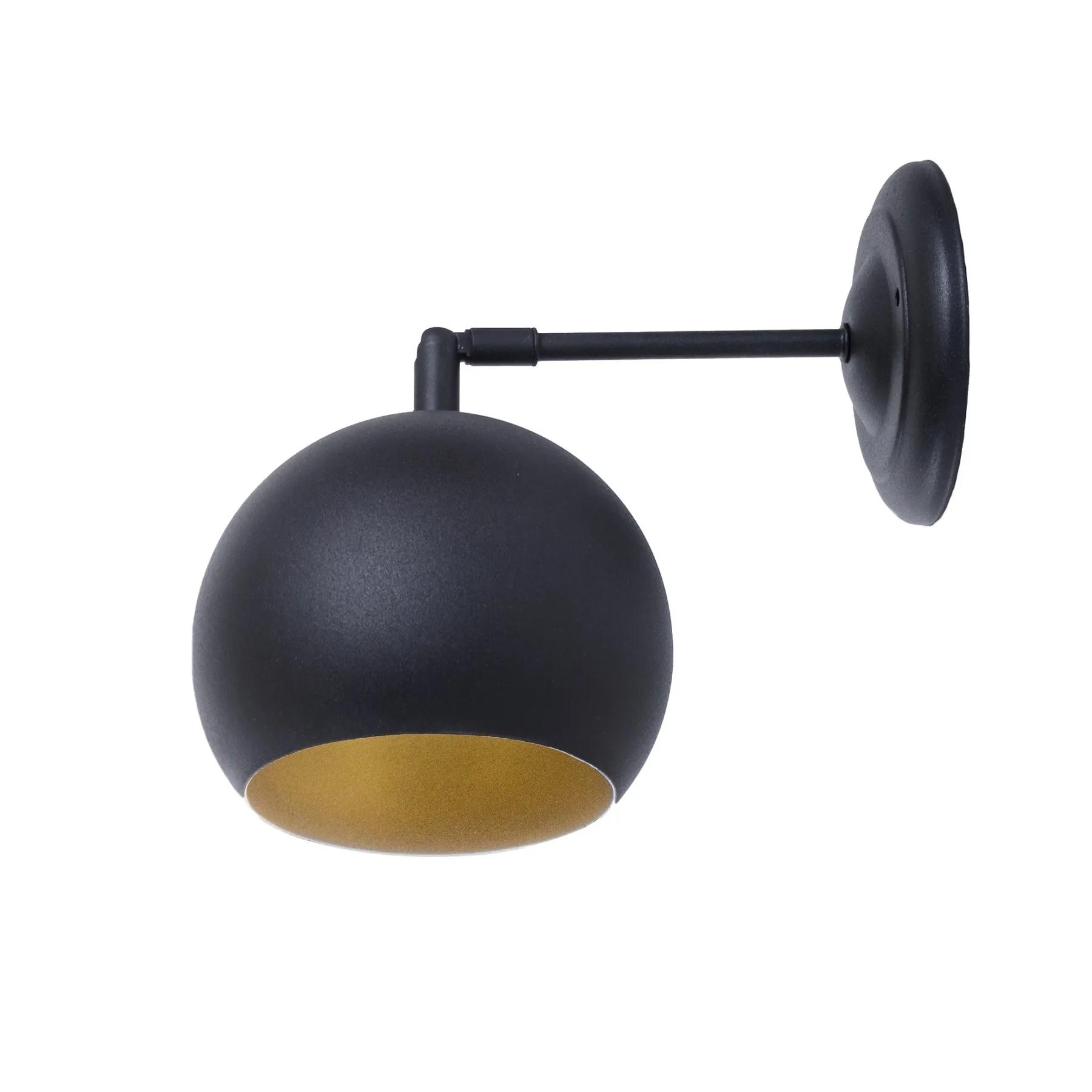 Бра (світильник настінний) Bowl W150 Black/Gold - 281390